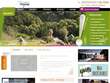 Tablet Screenshot of mayenne-tourisme.com